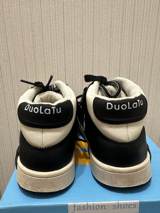 Кеды высокие утепленые