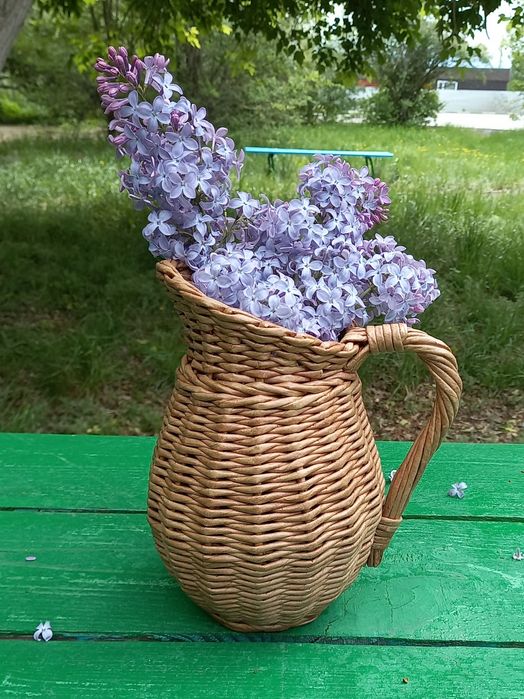 Кувшин с ручкой. Ручная работа