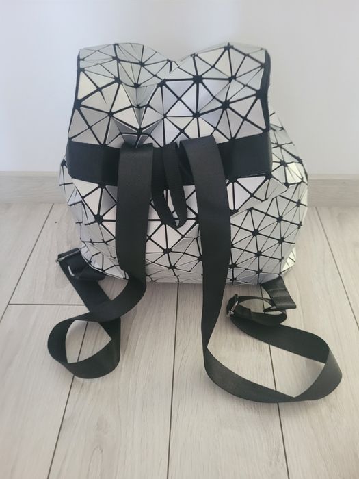 Rucsac argintiu Zafia marime medie