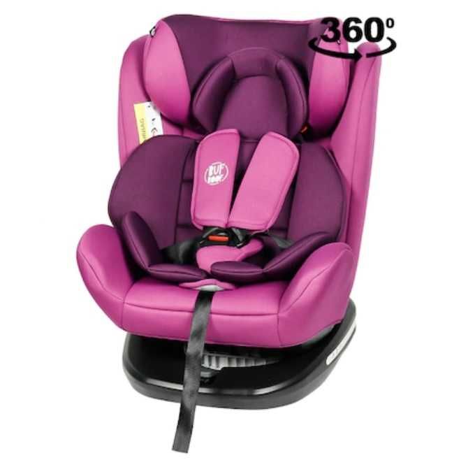 Scaun Auto, Tweety Purple, cu Isofix, rotativ 360 de grade