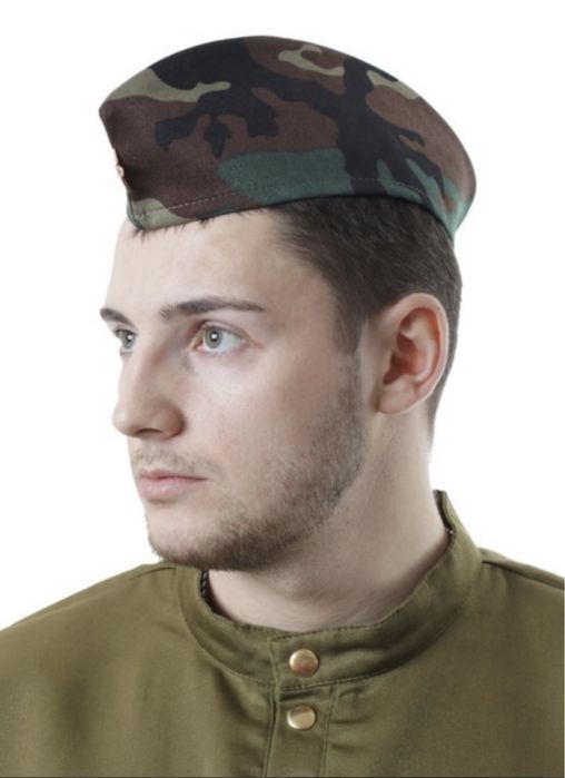 Пилотки военные камуфляж галстук