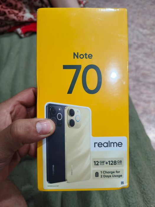 Новый realme note 70