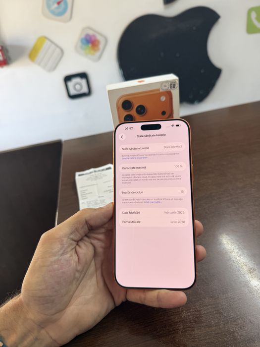 Vand Iphone 17 Pro Max 256Gb Full box impecabil