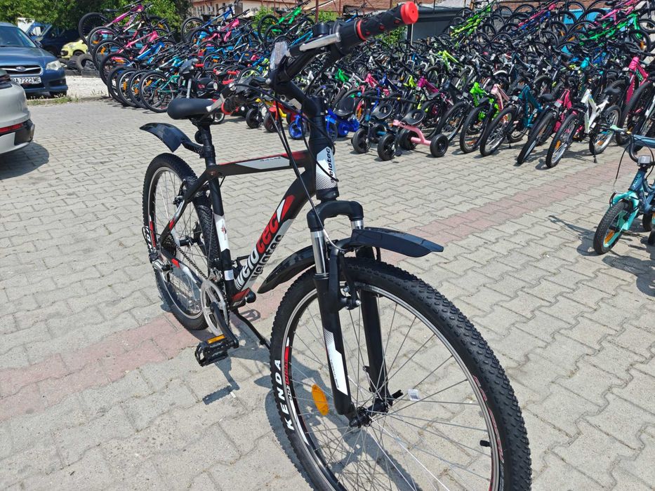 PA Алуминиев велосипед 27.5" PRO черен/червен