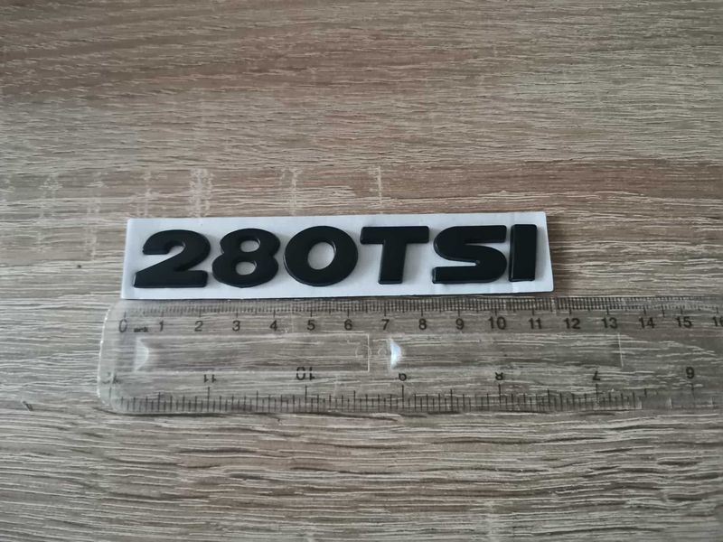 черен надпис Volkswagen 280 TSI