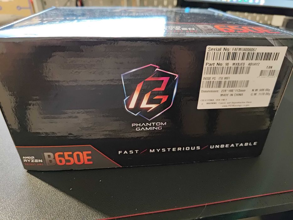 Placa de baza AM5 Asrock b650e pg-itx (BIOS defect)