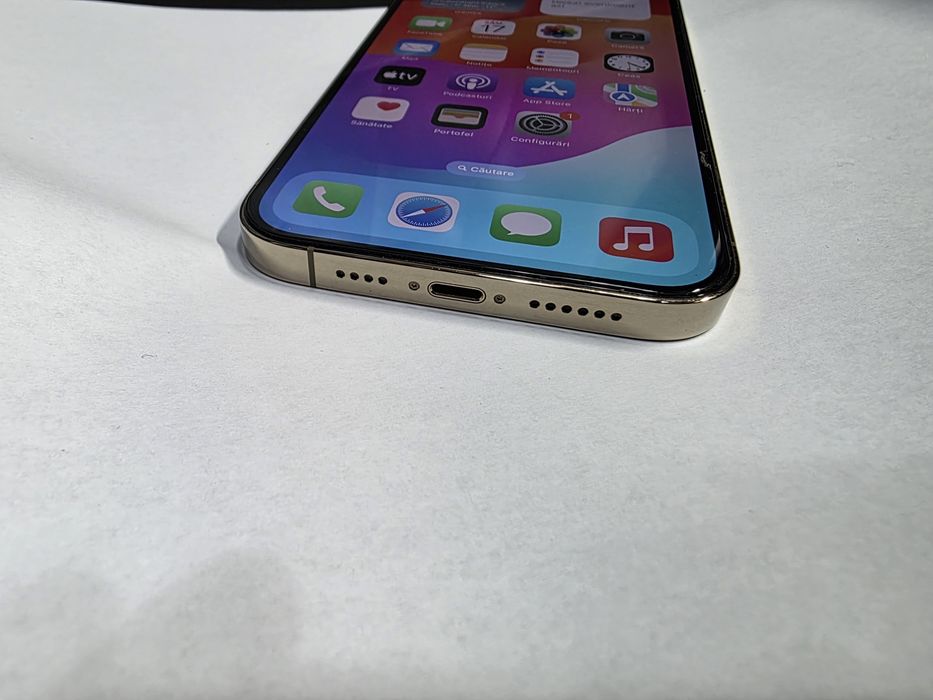 iPhone 13 Pro Max 128GB Gold Liber de retea Stare IMPECABILA