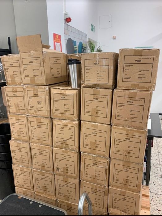 Cană Coffee to go inox cu perete dublu