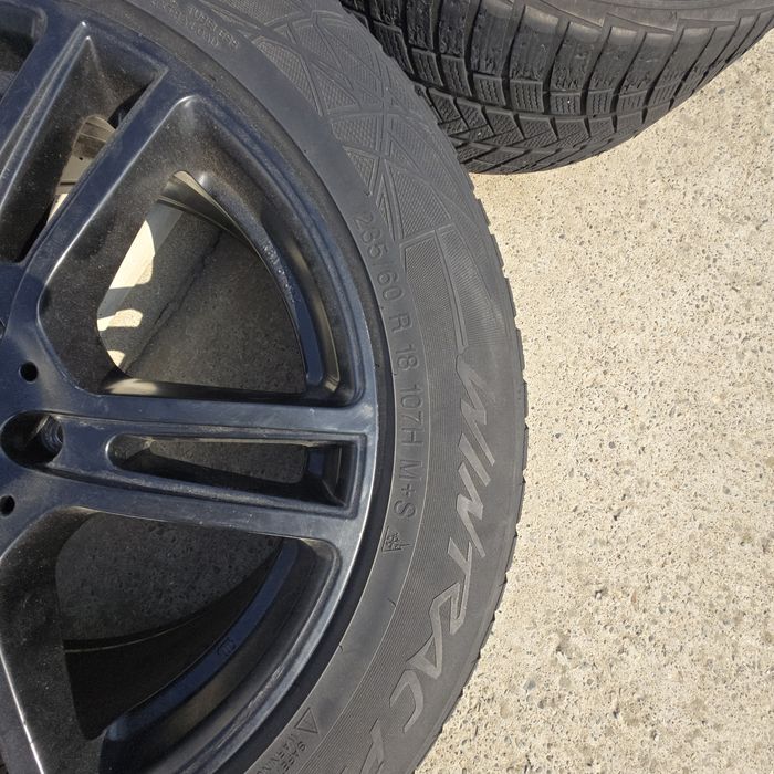 Set de roti cu jante din aluminiu culoare negru pt Mercedes GLC