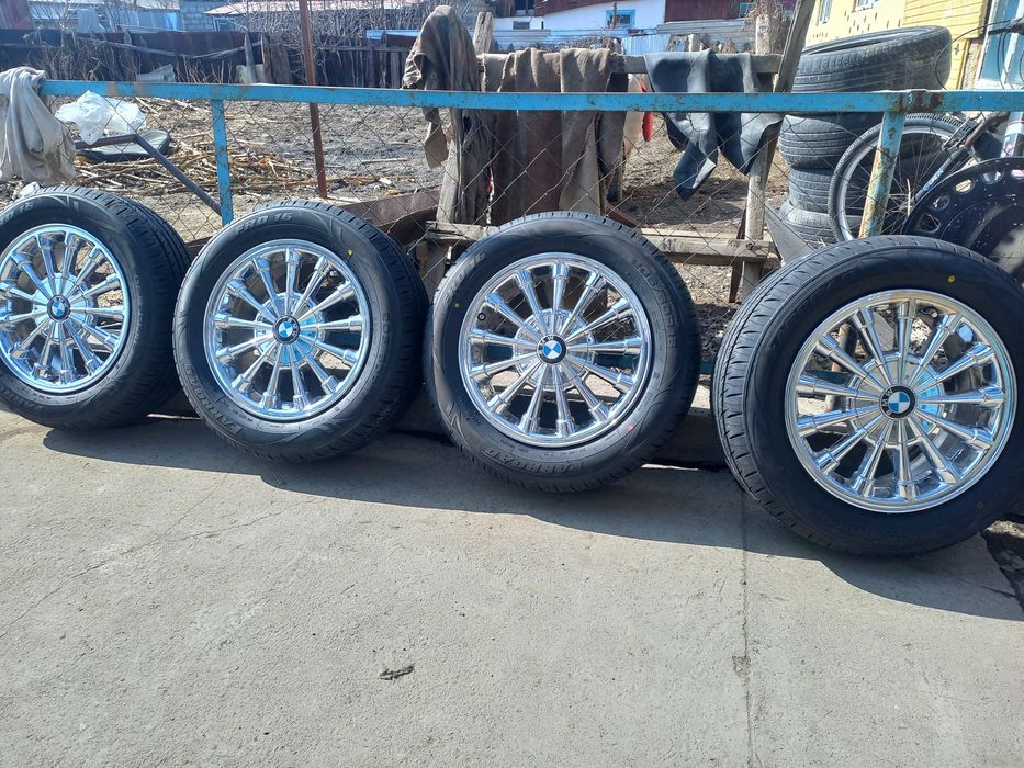 Продам  диски с летней резиной р16