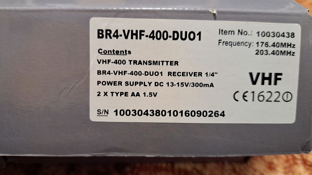 Statie microfon VHF 400 Malone