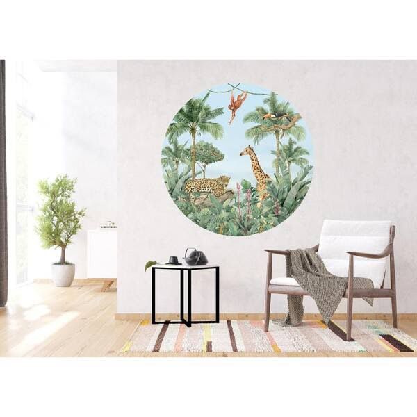 нов кръгъл фототапет