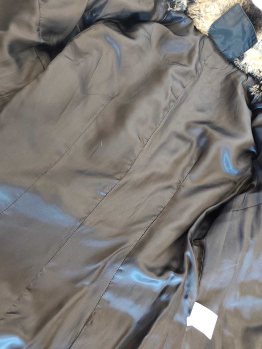 Дамско пролетно палто с чинчила