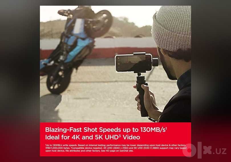 Карта памяти SanDisk Extreme 1 ТБ microSD U3 V30 A2