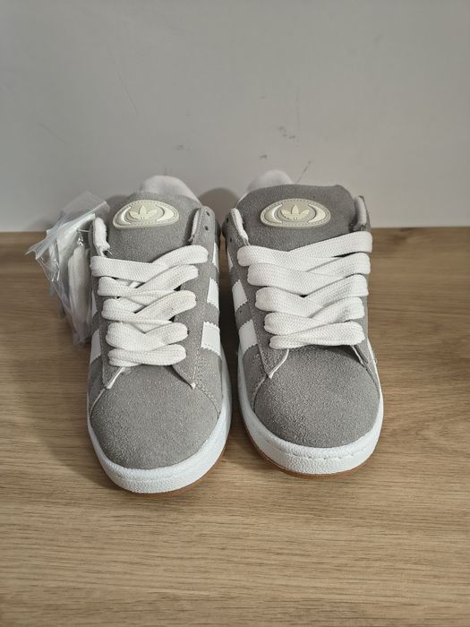 Adidas campus-grey three ftwr white gum