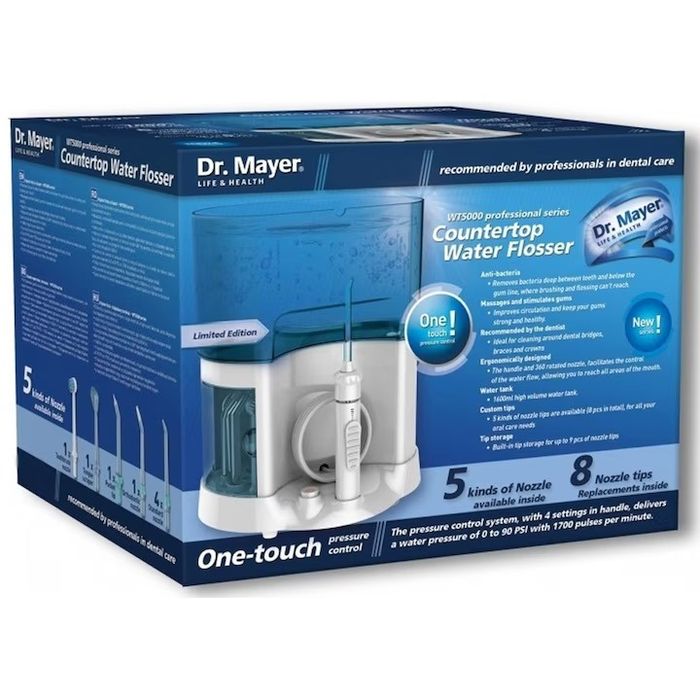 Irigator bucal Dr. Mayer WT5000 pentru gura, dinți.