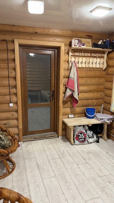 Баня со сруба 5*6 размером готовая