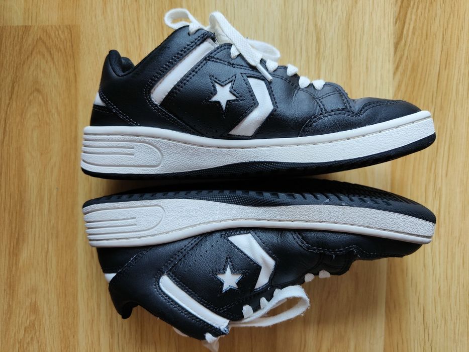 Маратонки converse от естествена кожа