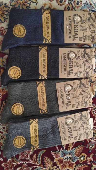 Зимние носки, шерстяные меринос