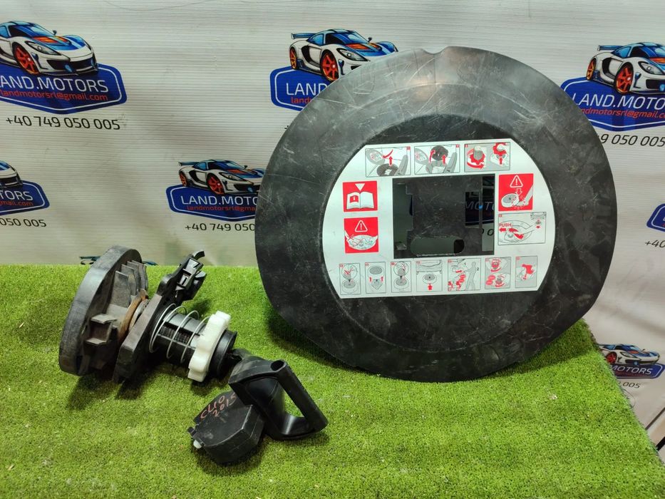 SUPORT MONTARE ROATA REZERVA + CAPAC RENAULT CLIO IV 2015 1.0 BENZINA TCE COD OEM 8106937 / 849823240 HATCHBACK 2012-2019