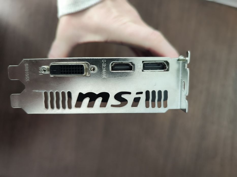 MSI GeForce® GTX 1050 Ti 4G OC, 4GB GDDR5, 128-bit