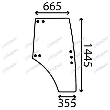 Geamuri pentru utilaje agricole si de constructii