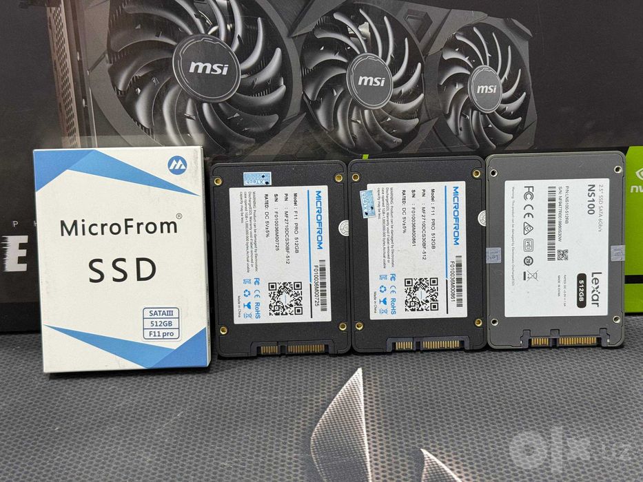 SSD Lexar 512gb 100% 50$  Microfrom 512gb новый 50$