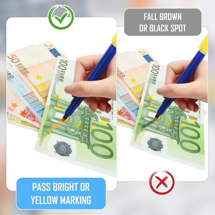 Флумастер / Тестер за проверка на фалшиви евро банкноти