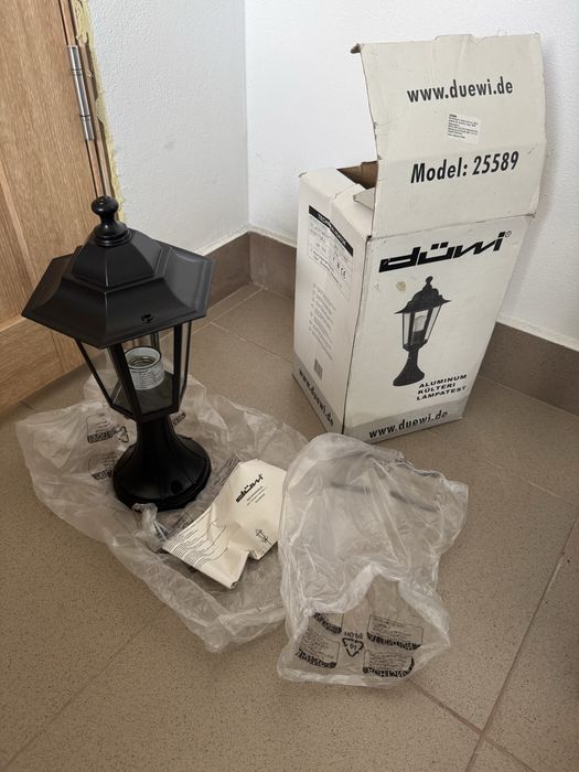 Felinar de curte din aluminiu 6 buc.