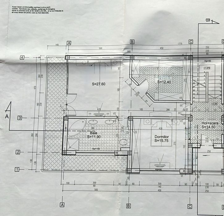 Apartament 2 camere cu terasă 20 mp