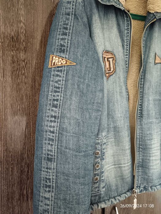 Куртка джинсовая мужская (разм.L)