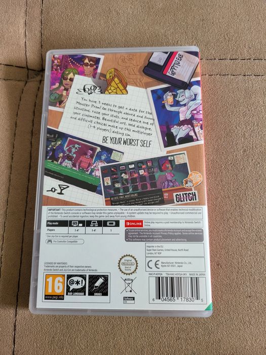 Monster Prom XXL Nintendo Switch Super Rare Games