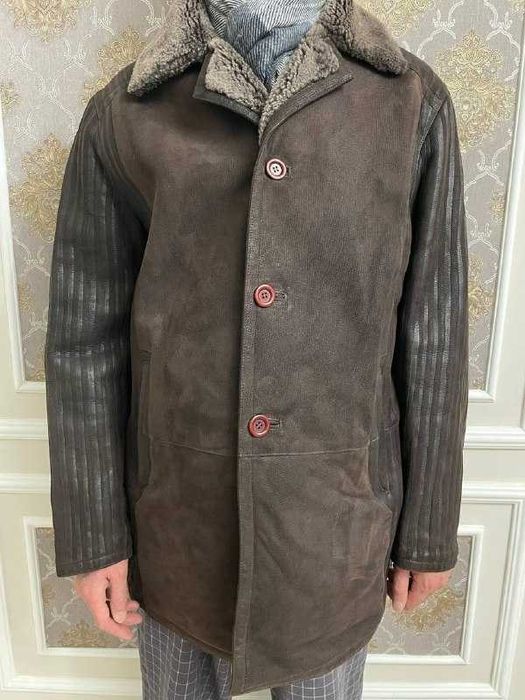 Мужская дубленка