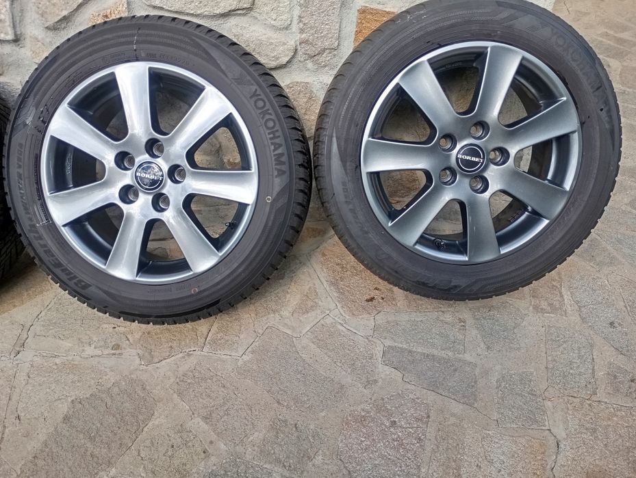 Джанти с зимни гуми 16цола 5х112