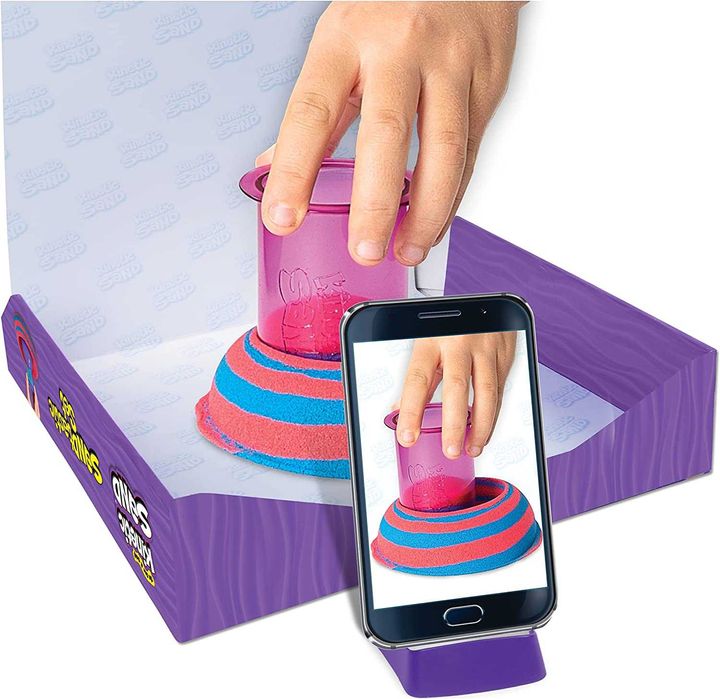 Кинетичен пясък Kinetic Sand моделиращ Несъхнещ Spin Master - 2 модела