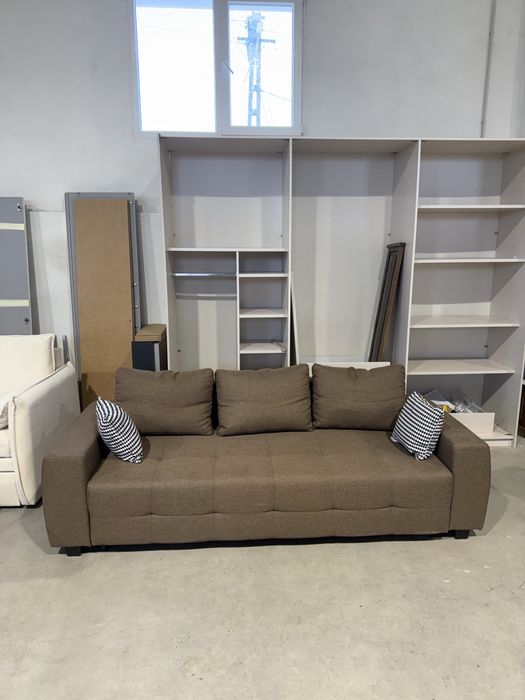 Canapea extensibilă maro noua, extensibila | IMPORT GERMANIA