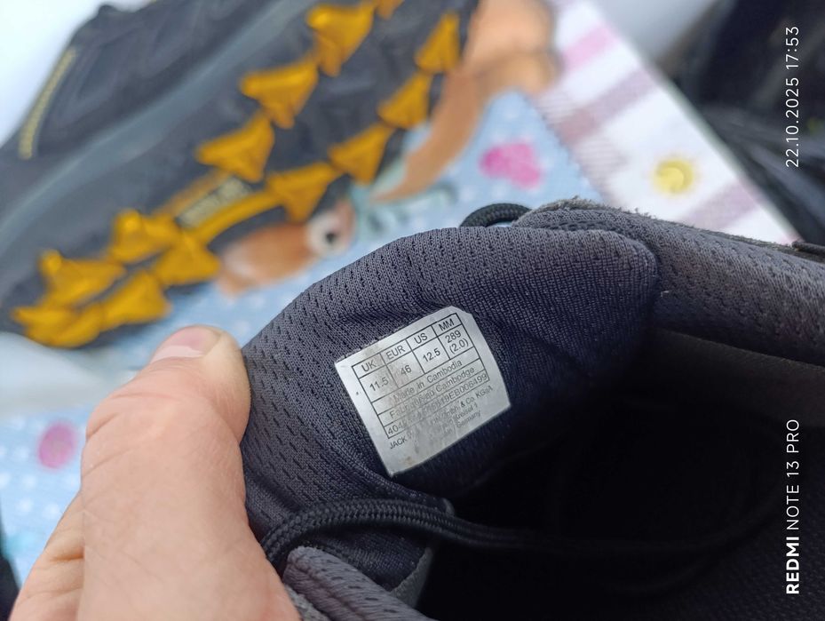 Jack Wolfskin TEXAPORE''оригинални туристически обувки 46 номер