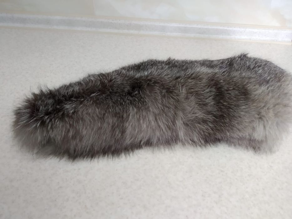 Воротник чернобурка