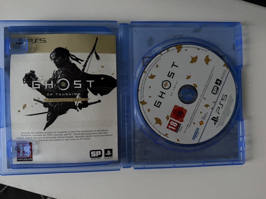 Продам диск на ps5 ghost of yotei