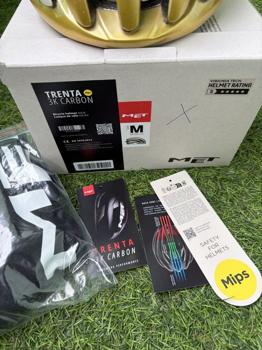 Каска за велосипед  MET  Trenta MIPS 3K Carbon
