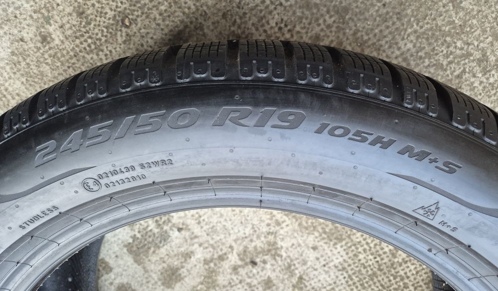 Set 4buc 245/50 R19 105H XL Pirelli P Zero Winter *BMW M+S iarnă