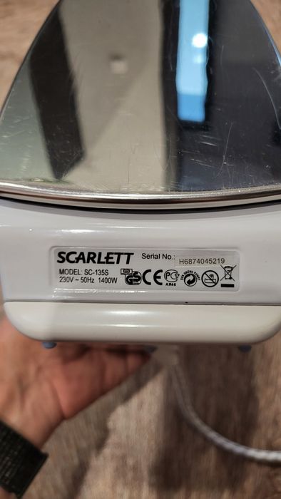 Утюг Scarlett как новый