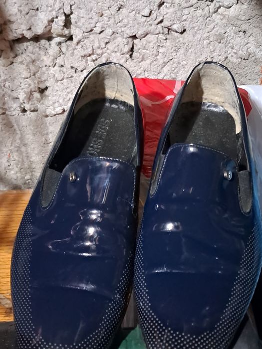 Мъжки лачени обувки (Loafers) SDF Shoes – Обувани само 2 пъти!
