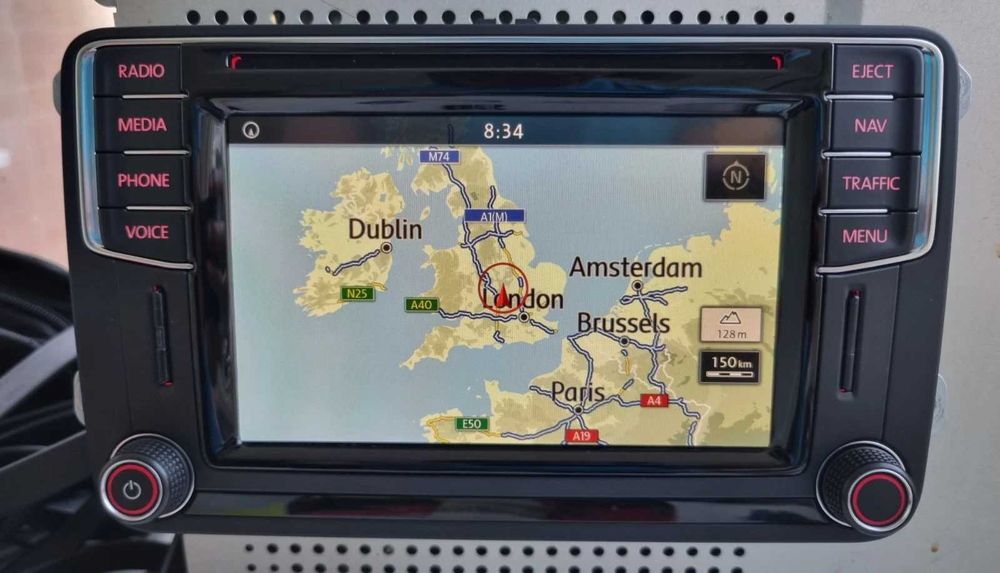 MIB2 PQ Seat Leon Alhambra  Navigatie Apple Carplay Android Auto 7N5035680C Altea Toledo Ibiza Radio Player infotainment