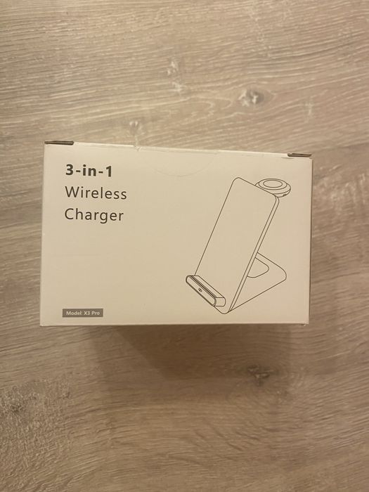 3-IN-1 wireless charger- incarcator wireless