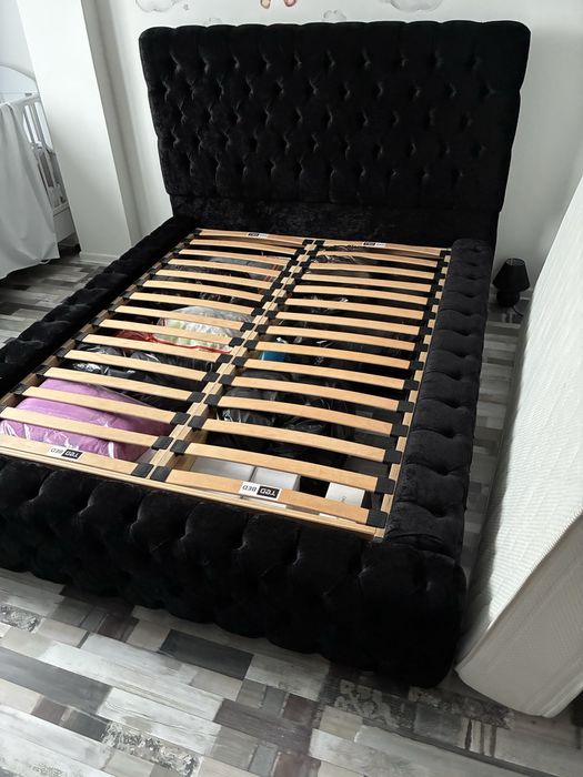 Легло спалня  180/220 с матрак и подматрачна рамка  140/190, като ново