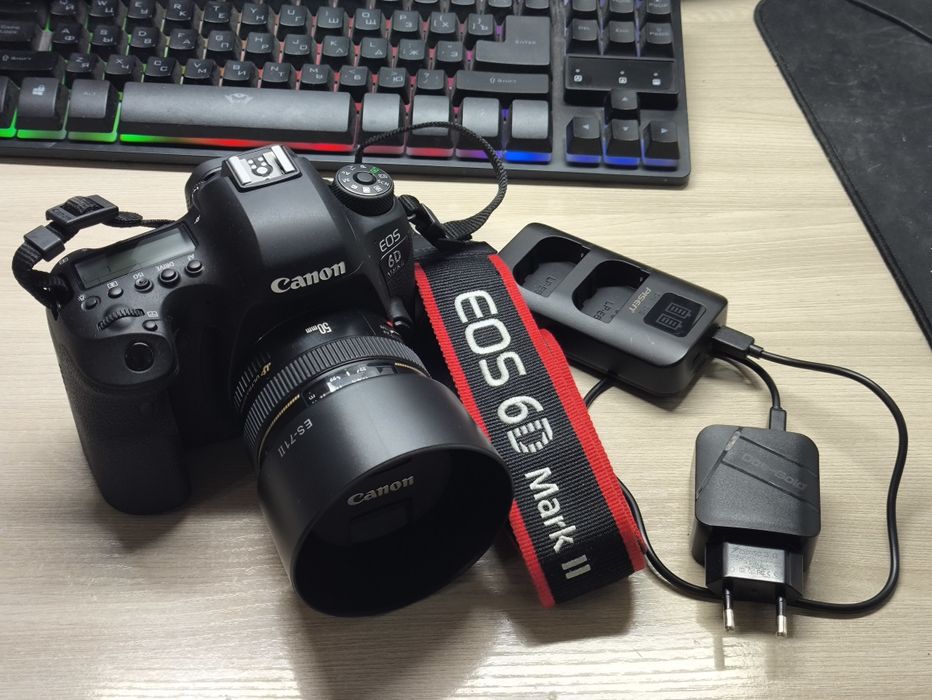 Canon 6D mark2 50mm f1.4