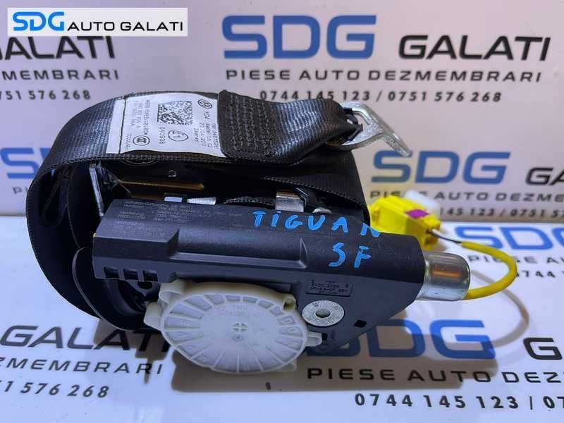 Set Centura Centuri Siguranta Fata Stanga Dreapta VW Tiguan 2008 - 2018 Cod 5N2857705A 5N2857706A