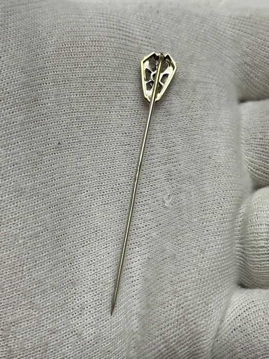 AC REVER - AUR 14K + Diamant = 0.05ct + Email - Ac Cravata - Art Deco