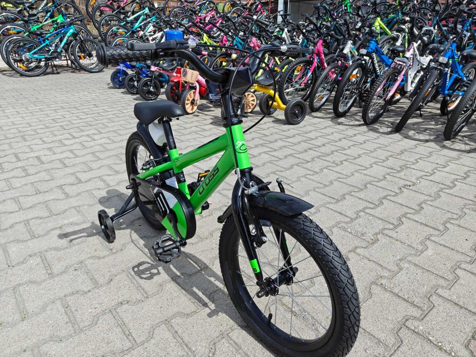 CROSS Велосипед 16" PATROL зелен